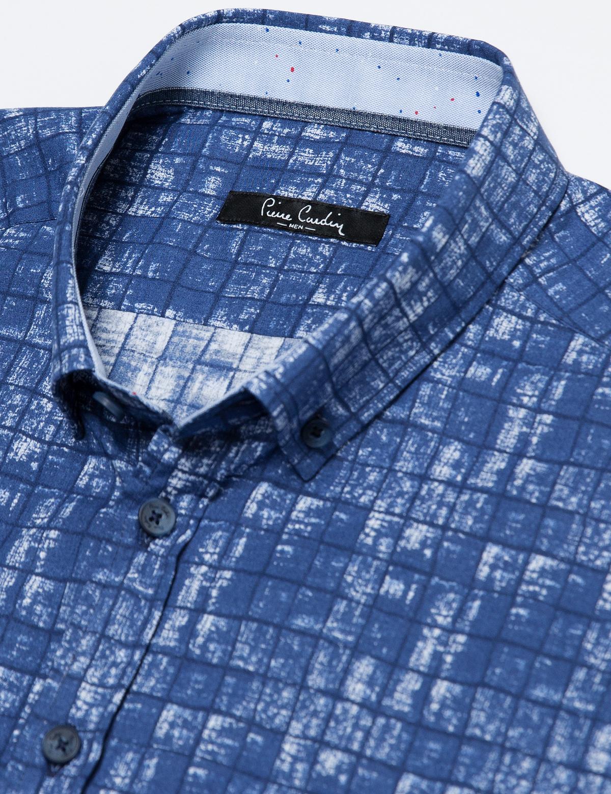 Slim Lacivert Gömlek - 50178707007