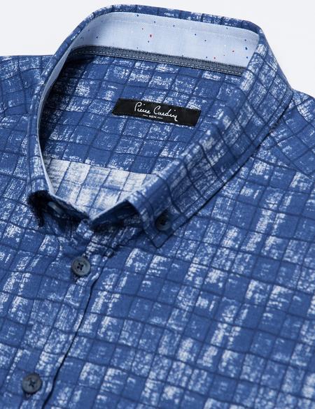 Slim Lacivert Gömlek - 50178707007