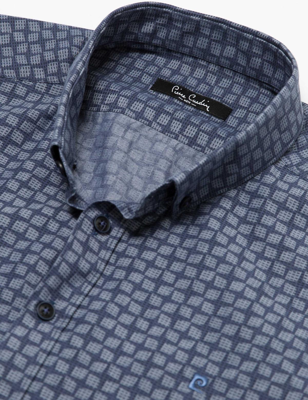 Slim Gri Gömlek - 50178958019