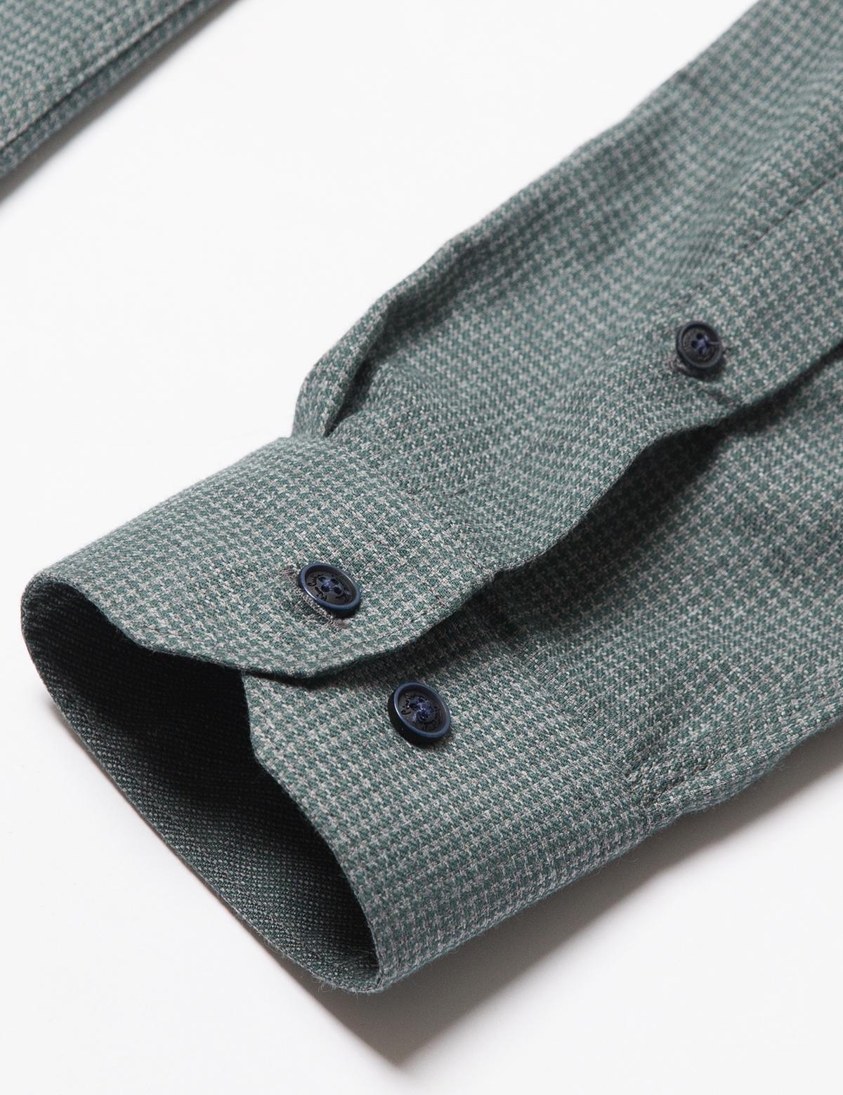 Slim Yeşil Gömlek - 50178976050