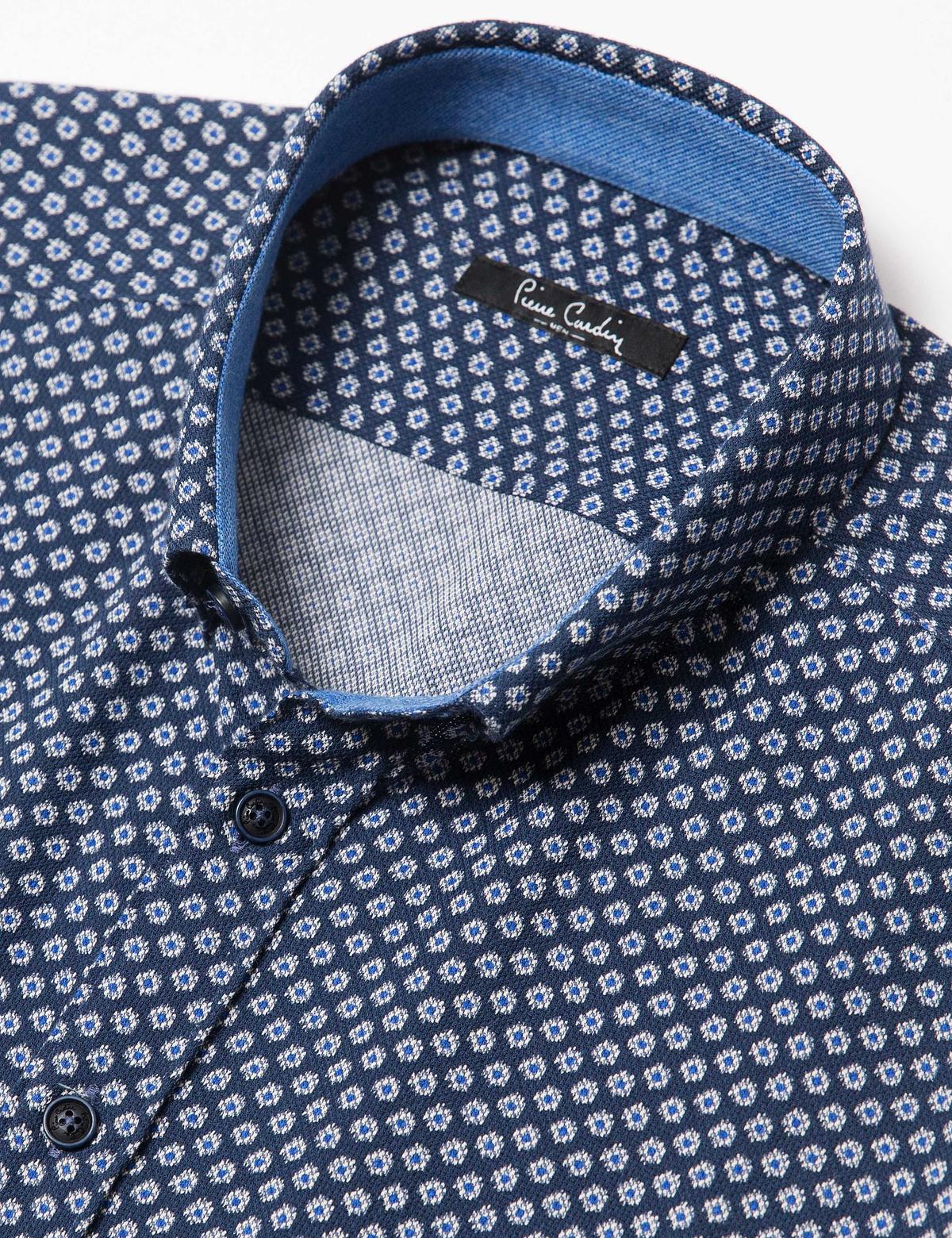 Slim Lacivert Gömlek - 50178979025