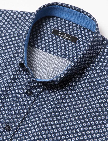 Slim Lacivert Gömlek - 50178979025