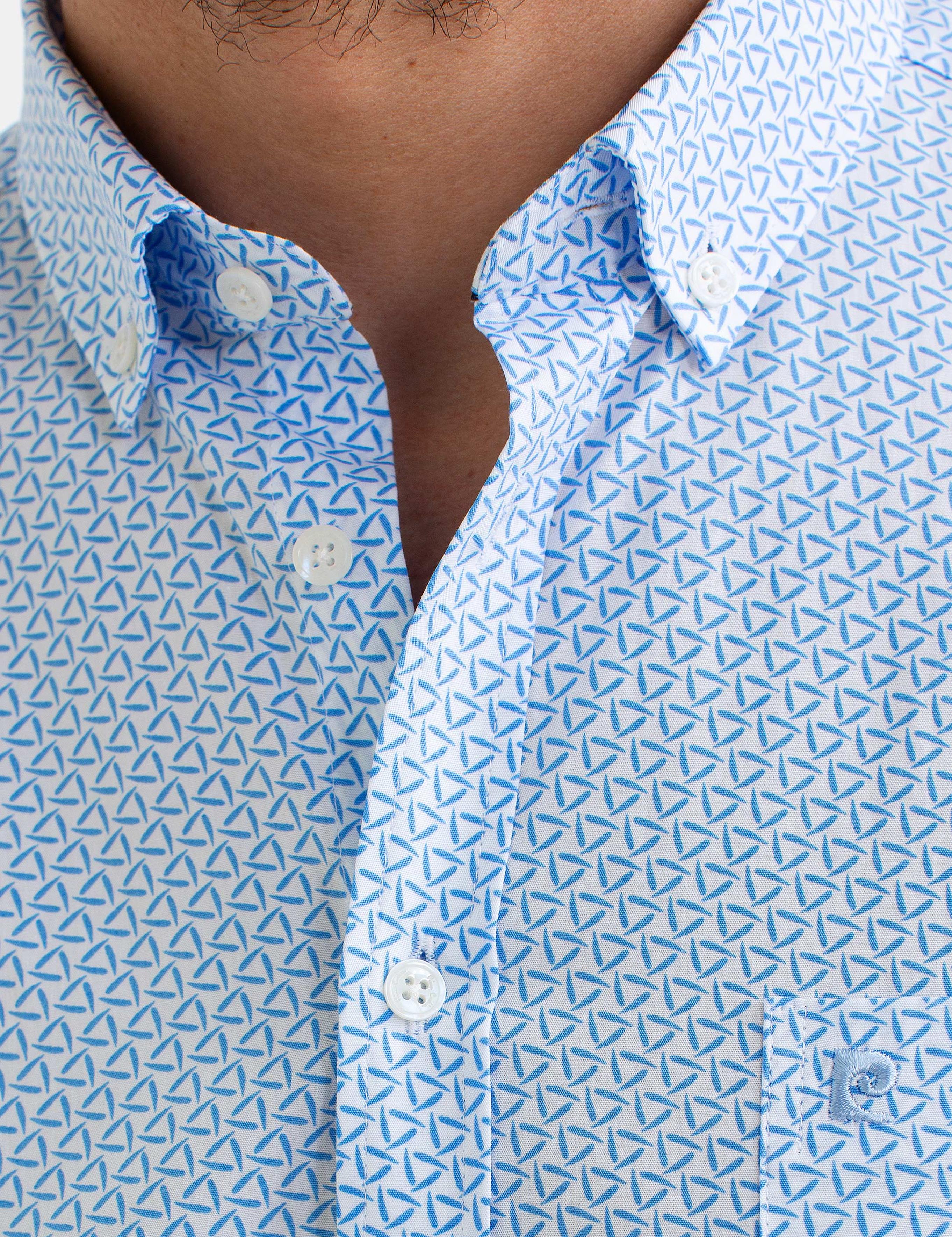 Açık Mavi Regular Fit Gömlek