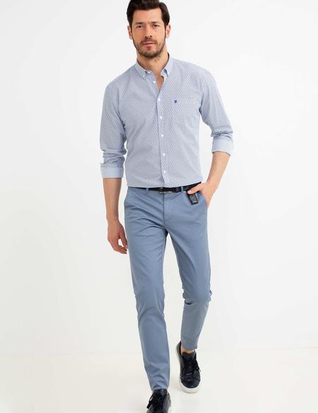 Regular Mavi Gömlek - 50178983021