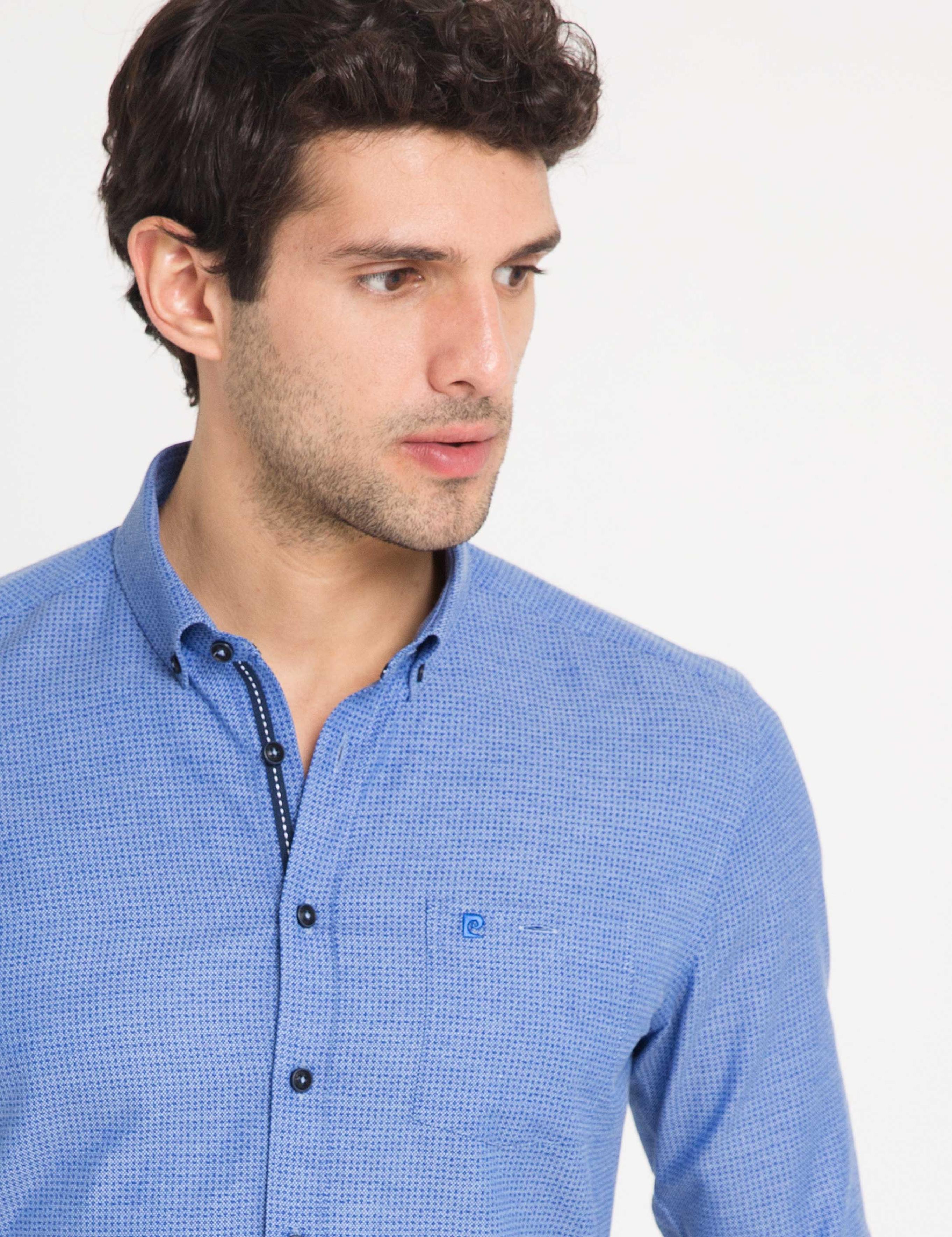 Slim Mavi Gömlek