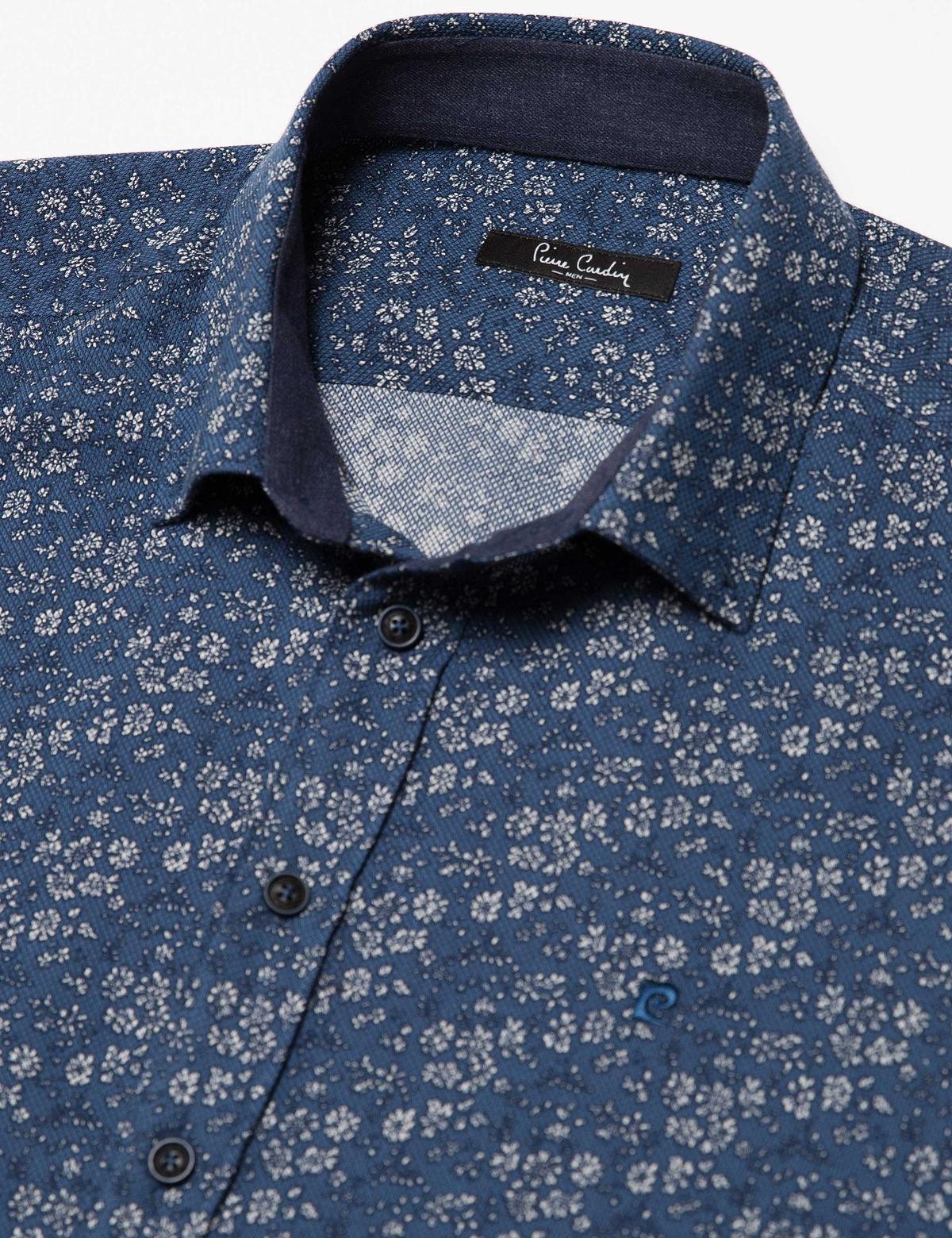 Slim Mavi Gömlek - 50179006019