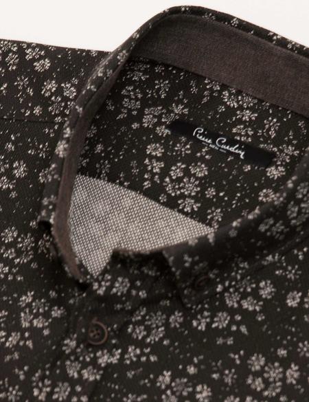 Slim Kahverengi Gömlek - 50179006035