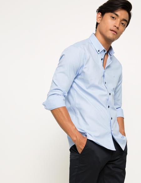 Slim Mavi Gömlek - 50179007017