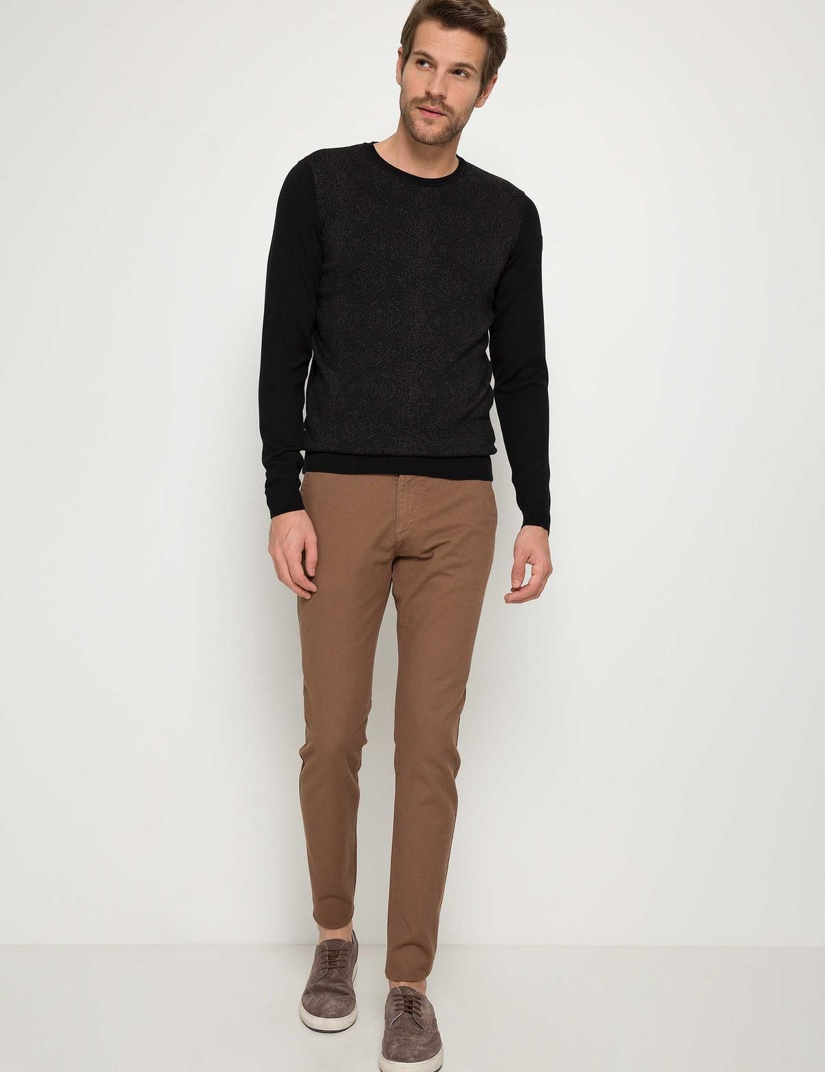 Siyah Triko Kazak - 50179011018