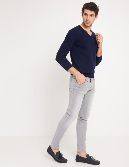 Lacivert Triko Kazak - 50179012091