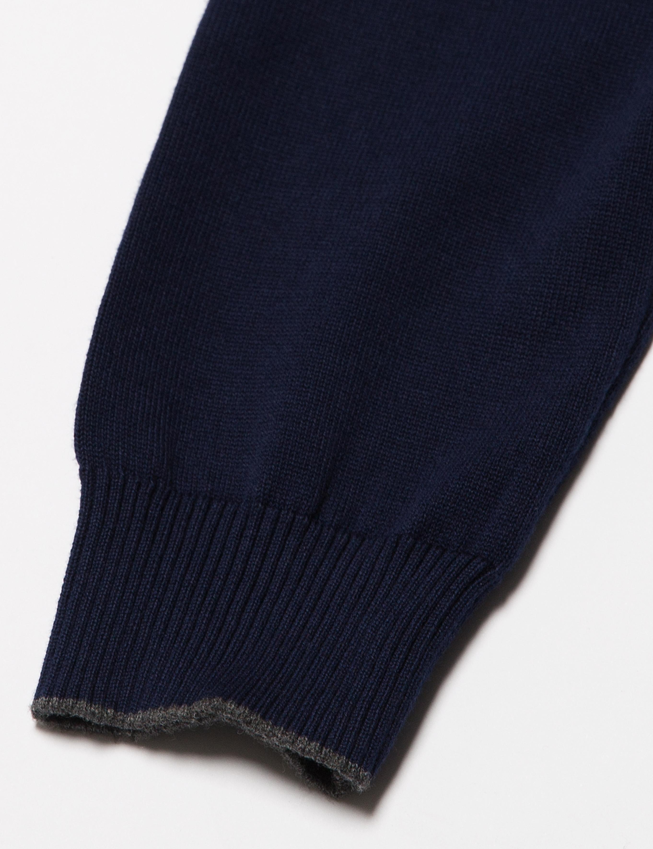 Lacivert Triko Kazak