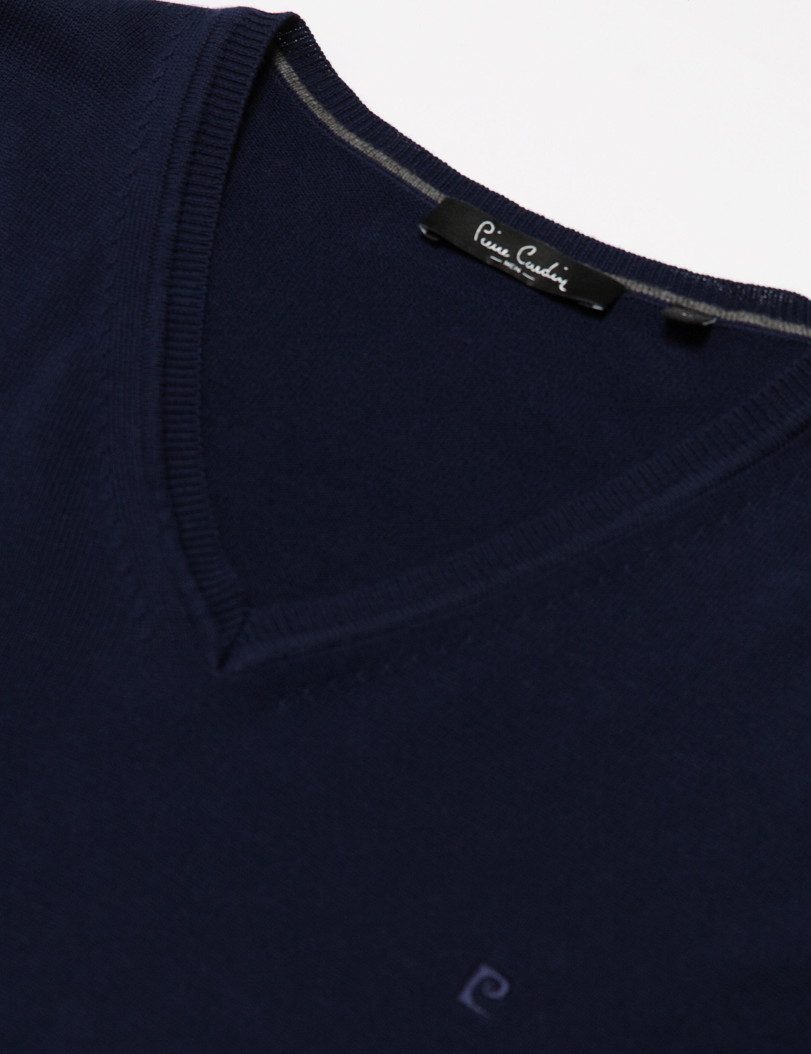 Lacivert Triko Kazak