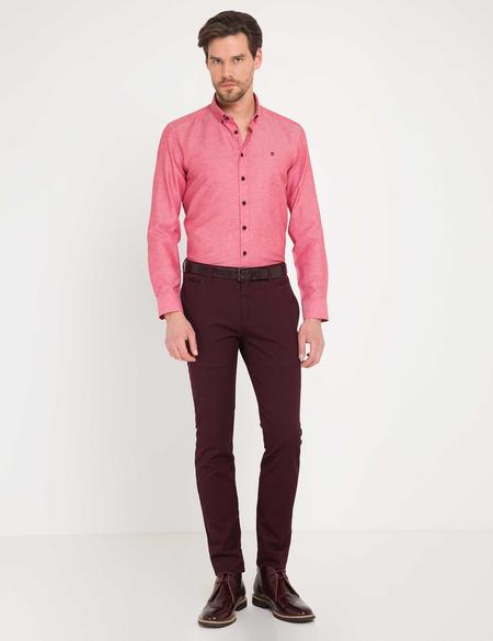 Slim Kırmızı Gömlek - 50179047010