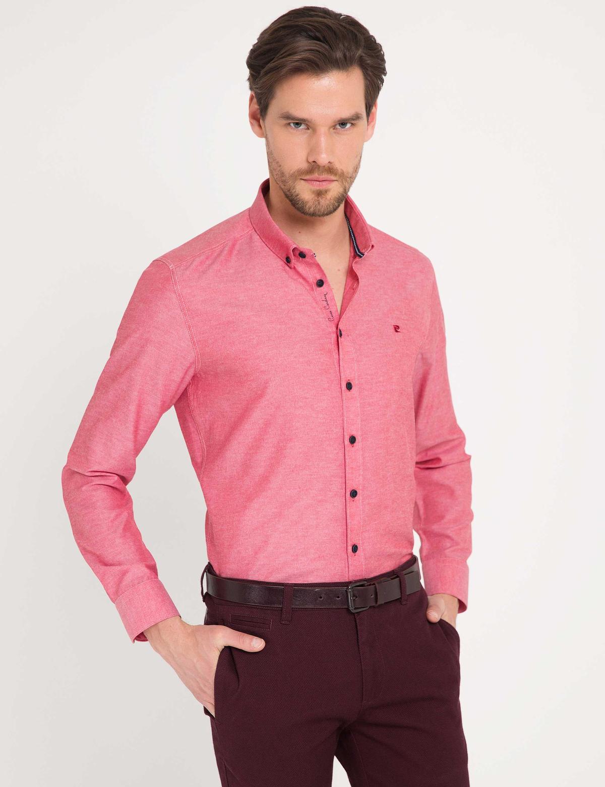 Slim Kırmızı Gömlek - 50179047010