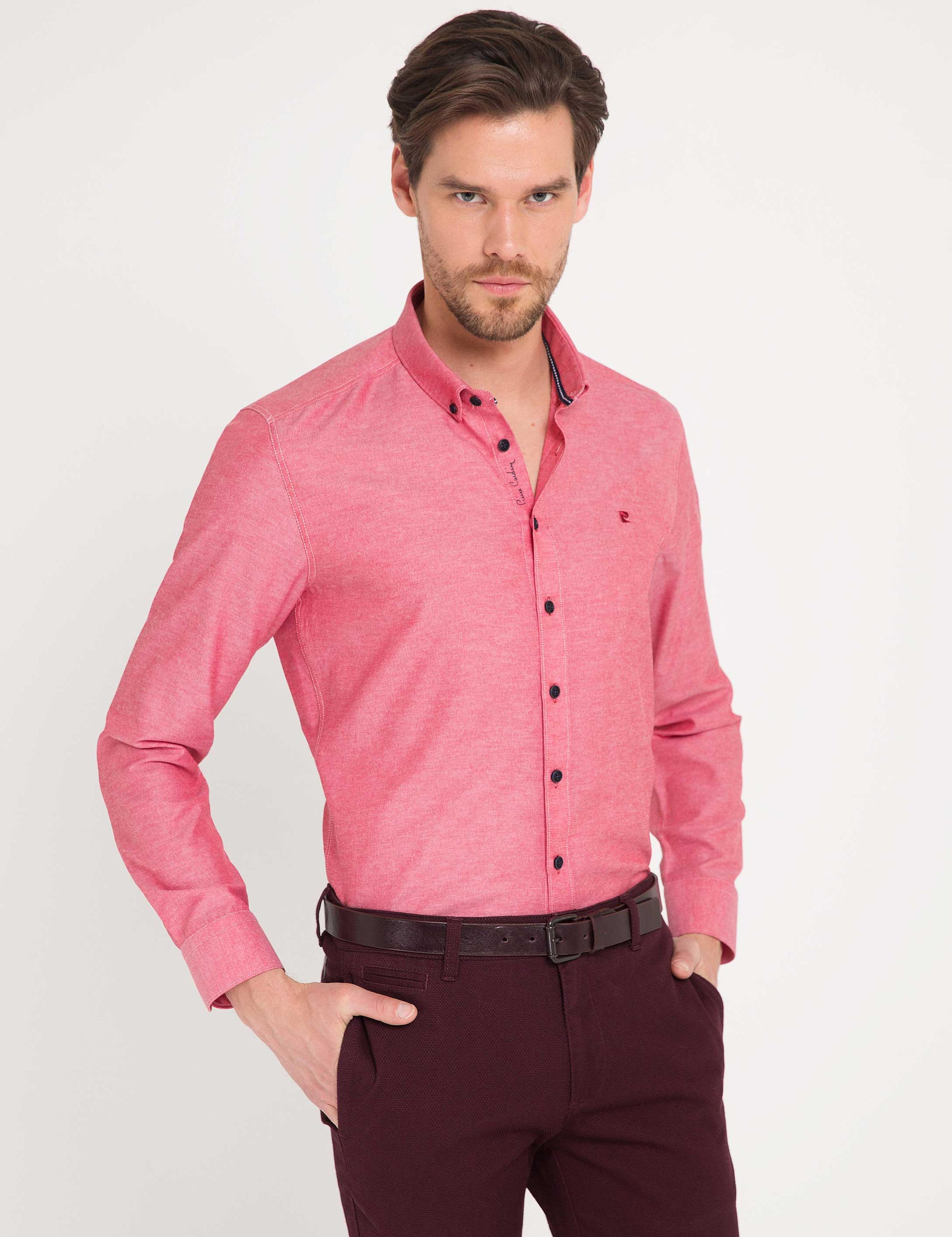 Slim Kırmızı Gömlek