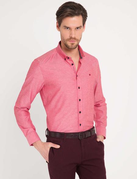 Slim Kırmızı Gömlek - 50179047010