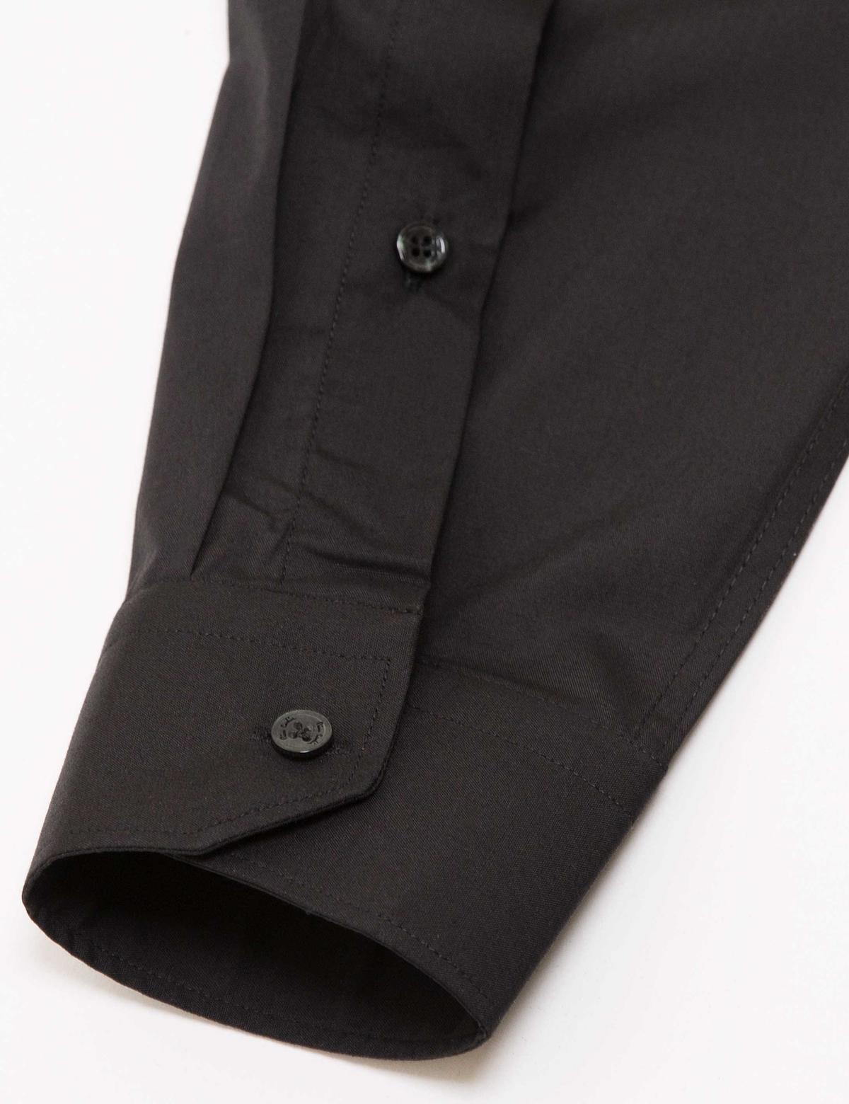 Regular Siyah Gömlek - 50179076025