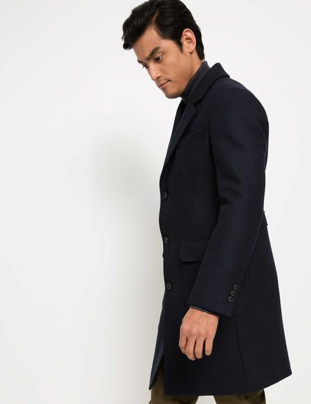 Lacivert Palto - 50180163014