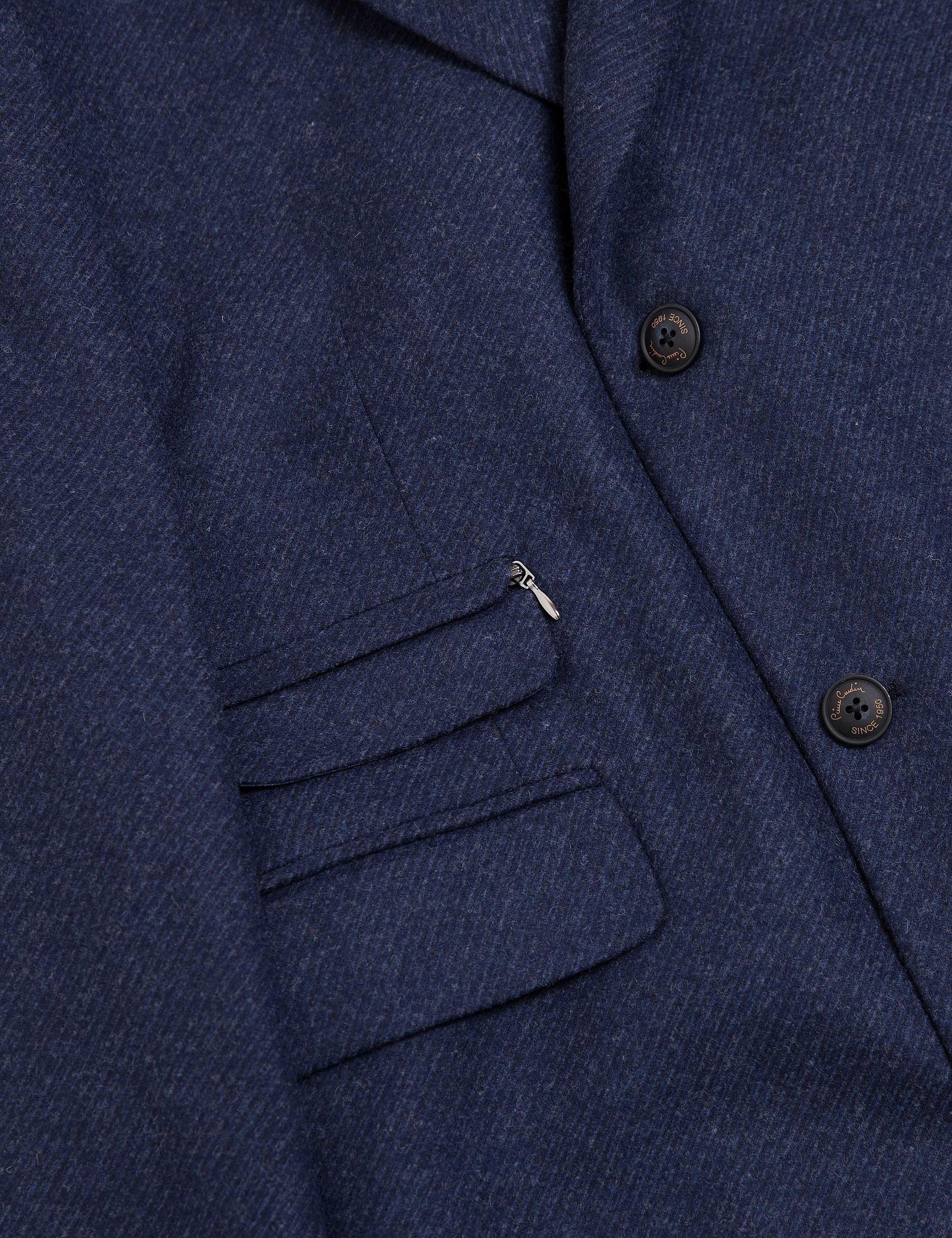 İndigo Slim Fit Palto