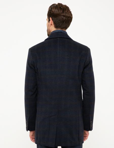 Lacivert Slim Fit Palto - 50180167003