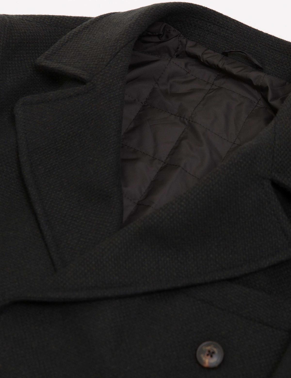 Yeşil Slim Fit Palto - 50180169004