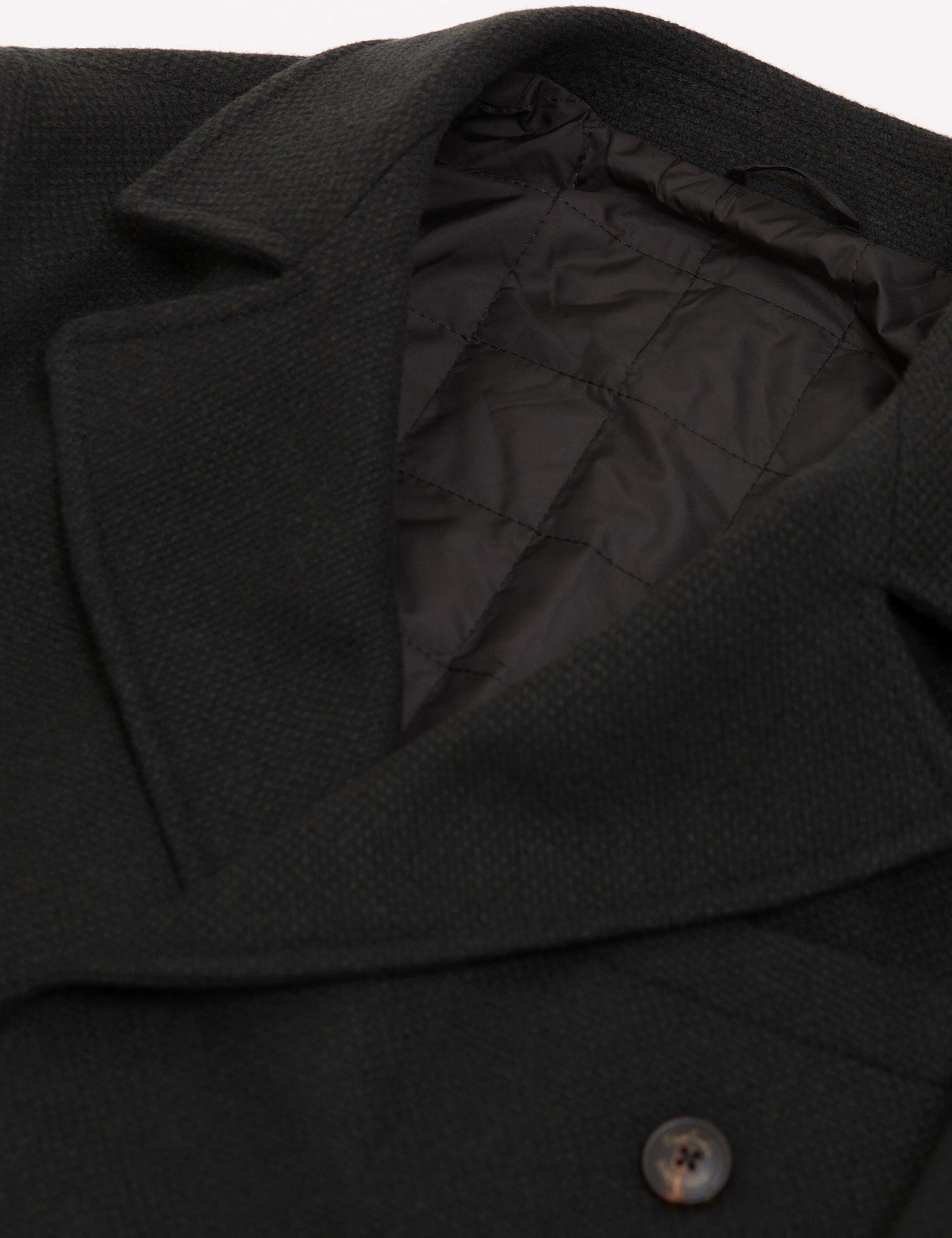 Yeşil Slim Fit Palto - Image 3