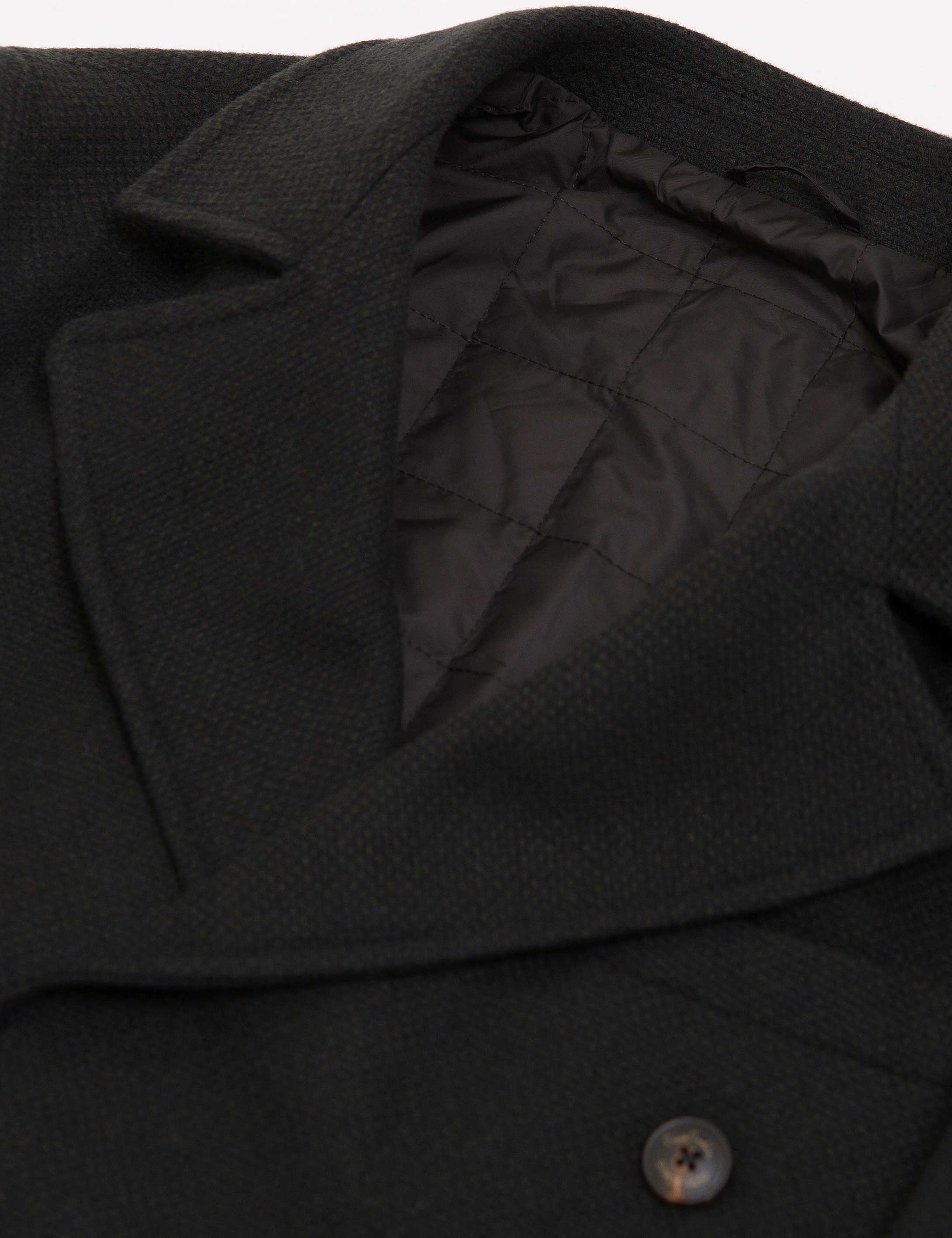 Yeşil Slim Fit Palto