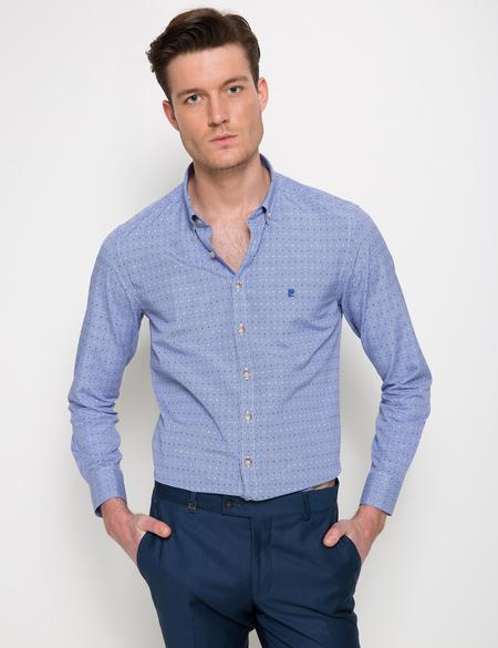 Slim Mavi Gömlek - 50180400032