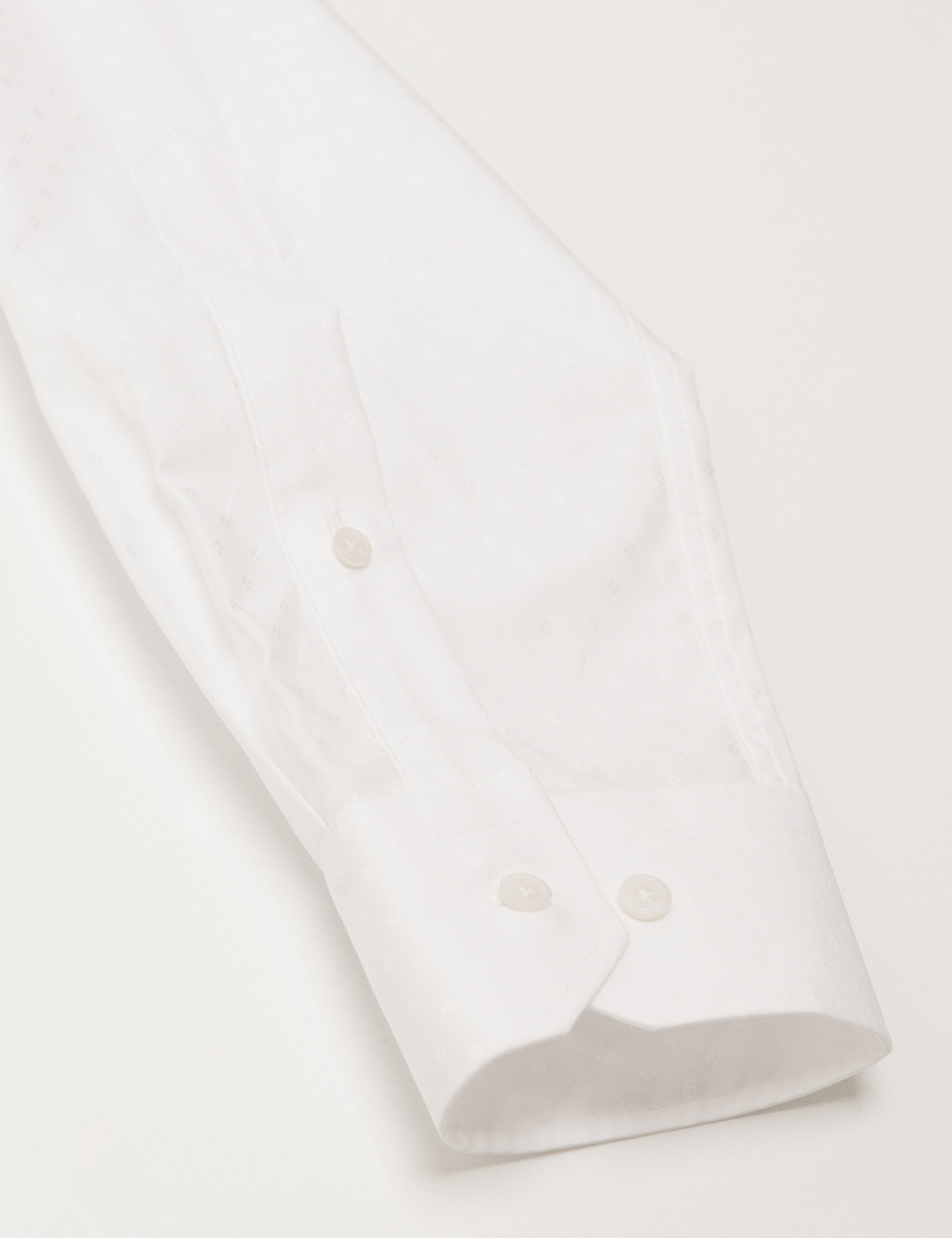 Beyaz Slim Fit Gömlek - Image 4