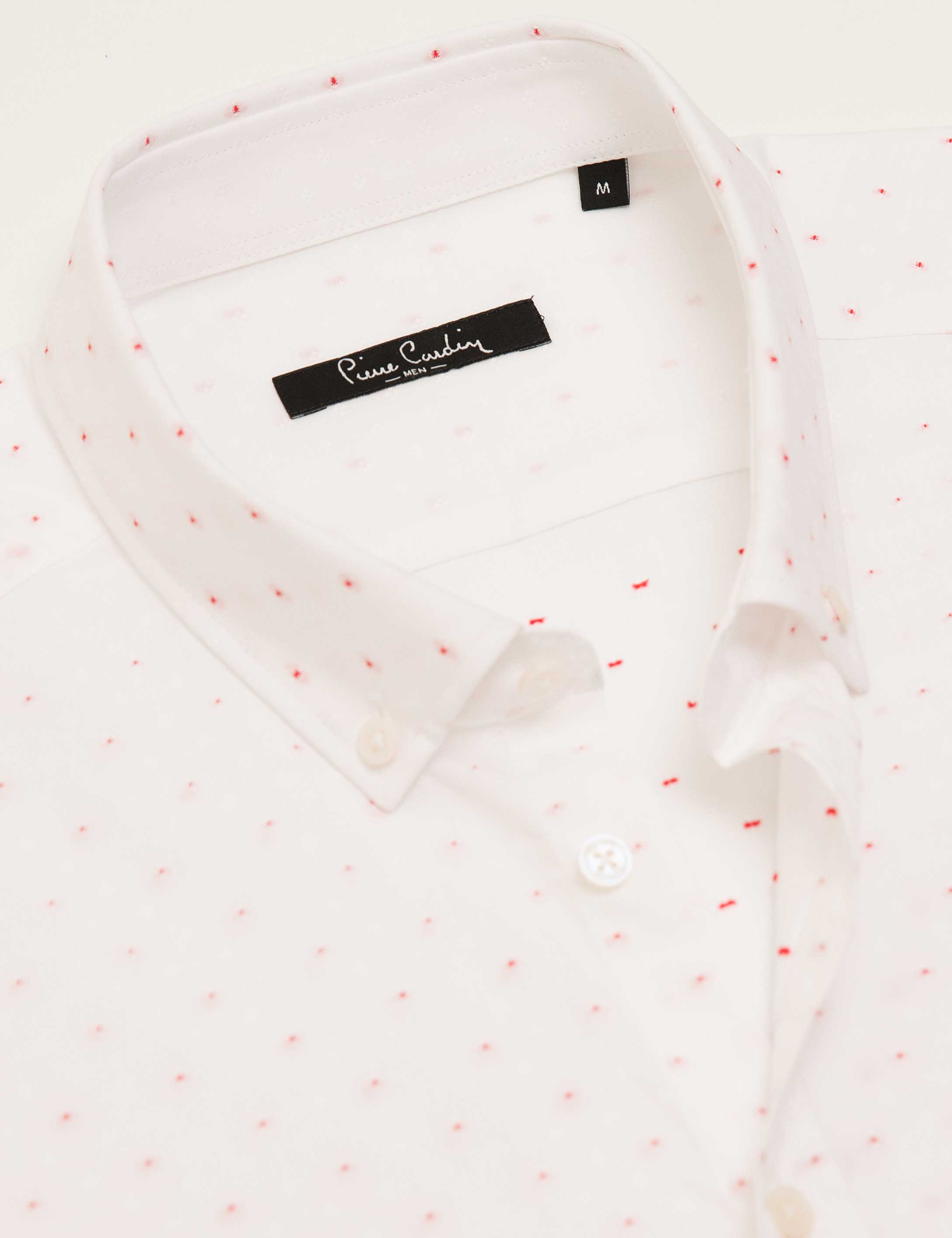 Beyaz Slim Fit Gömlek - Image 3