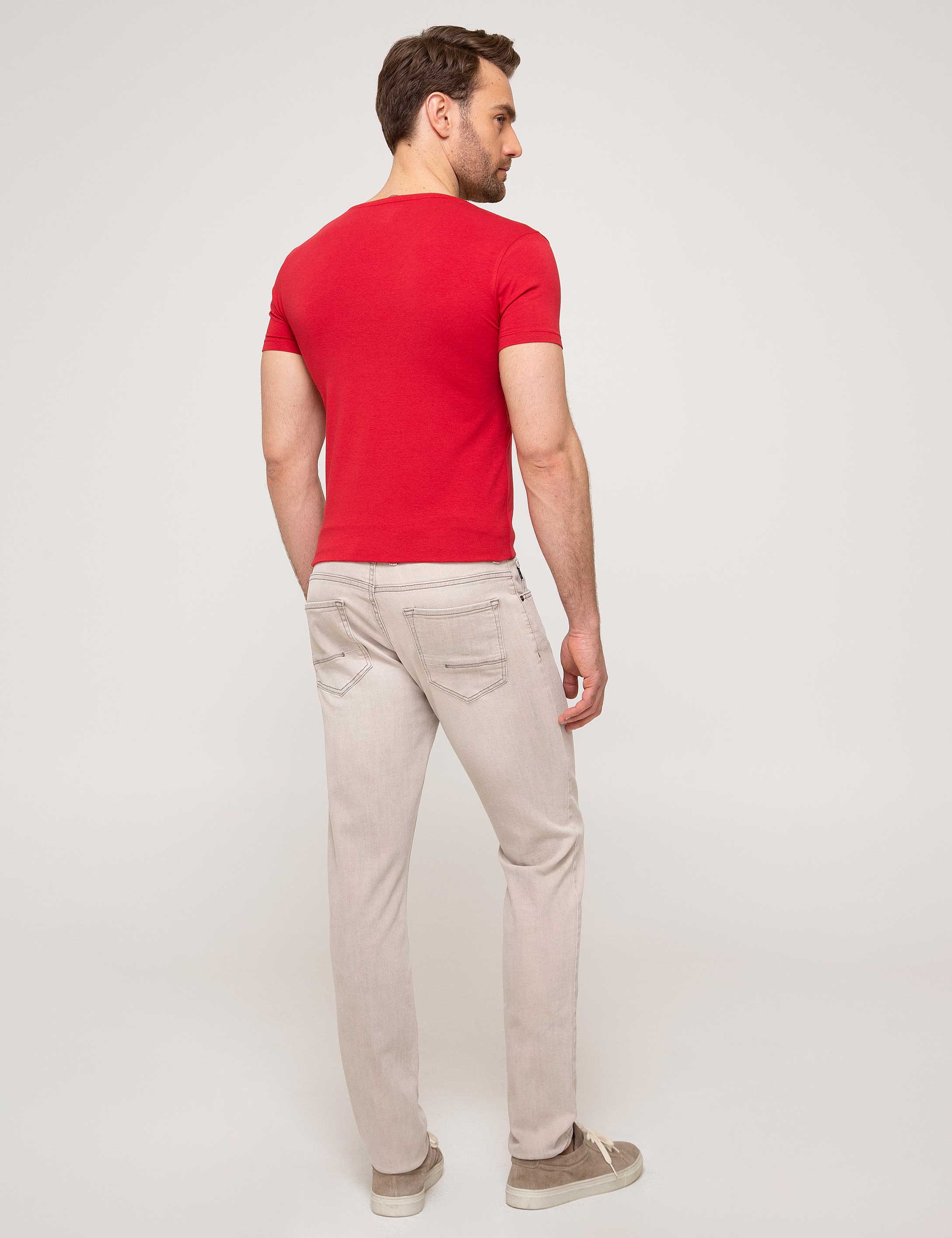 Gri Denim Pantolon - Image 3