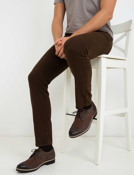 Kahverengi Oxford Ayakkabı - 50185716006