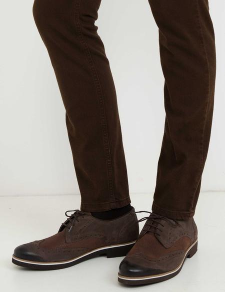 Kahverengi Oxford Ayakkabı - 50185716006