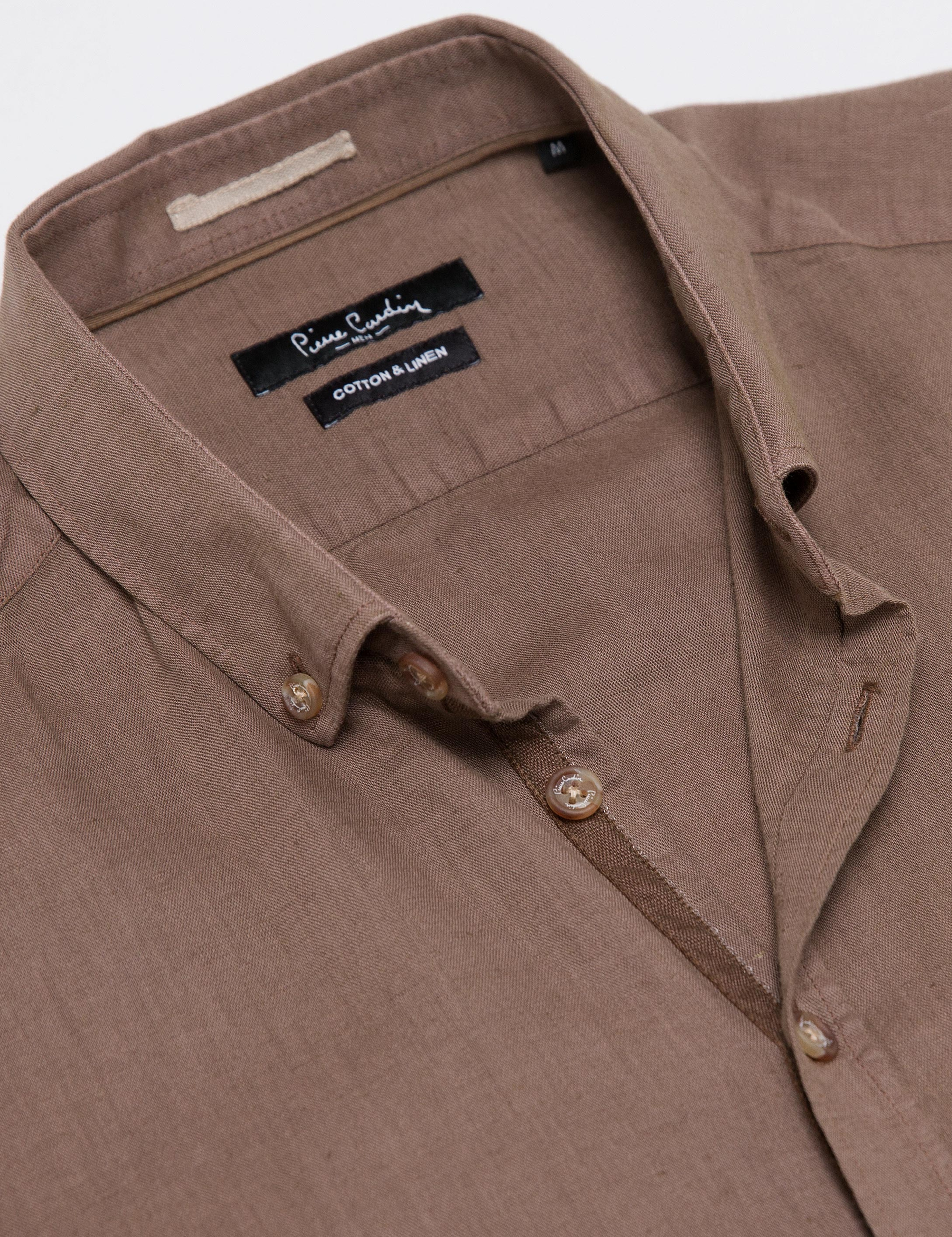 Vizon Slim Fit Uzun Kollu Gömlek - Image 3