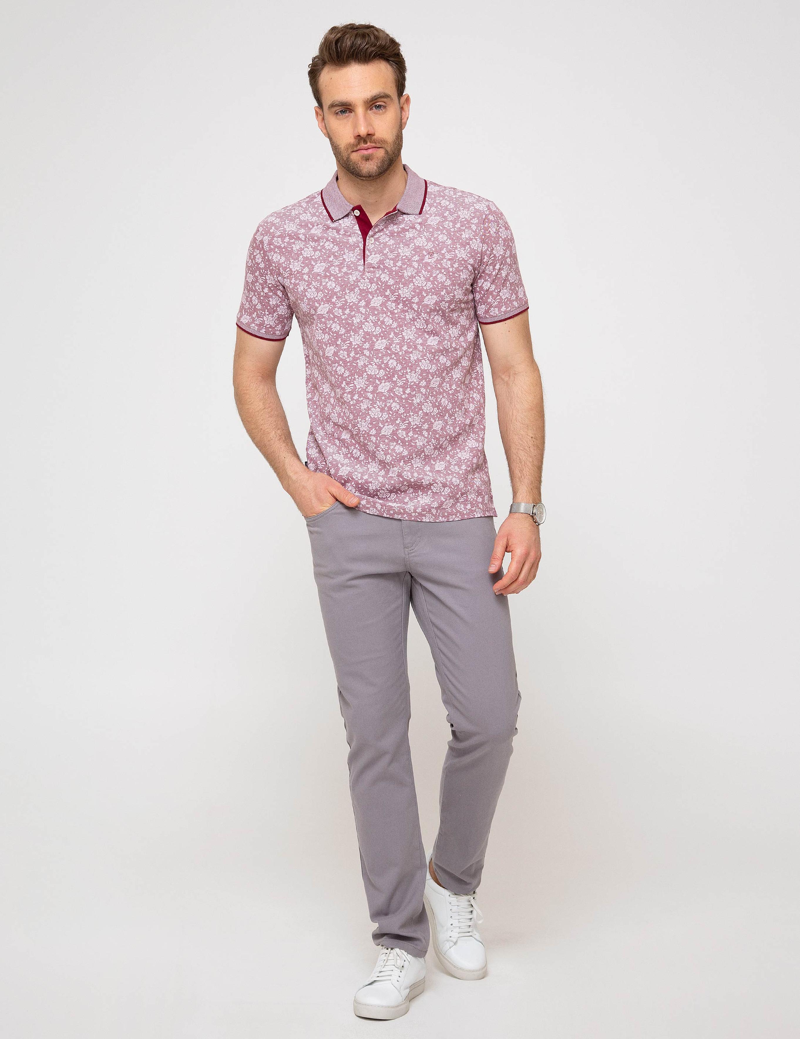 Bordo Slim Fit Tişört