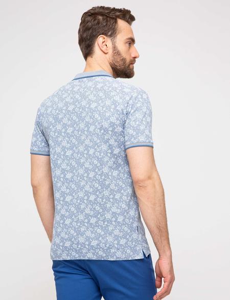 İndigo Slim Fit Tişört - 50185846029