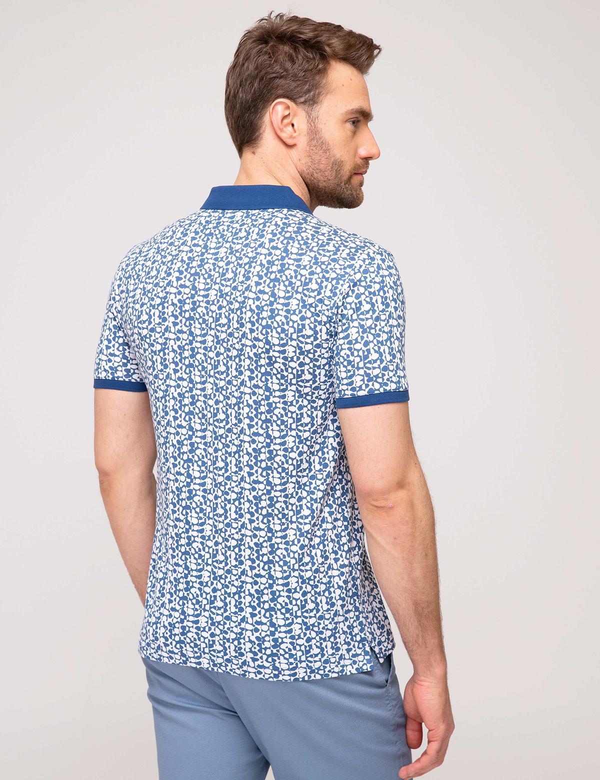 İndigo Slim Fit Tişört - 50185848032