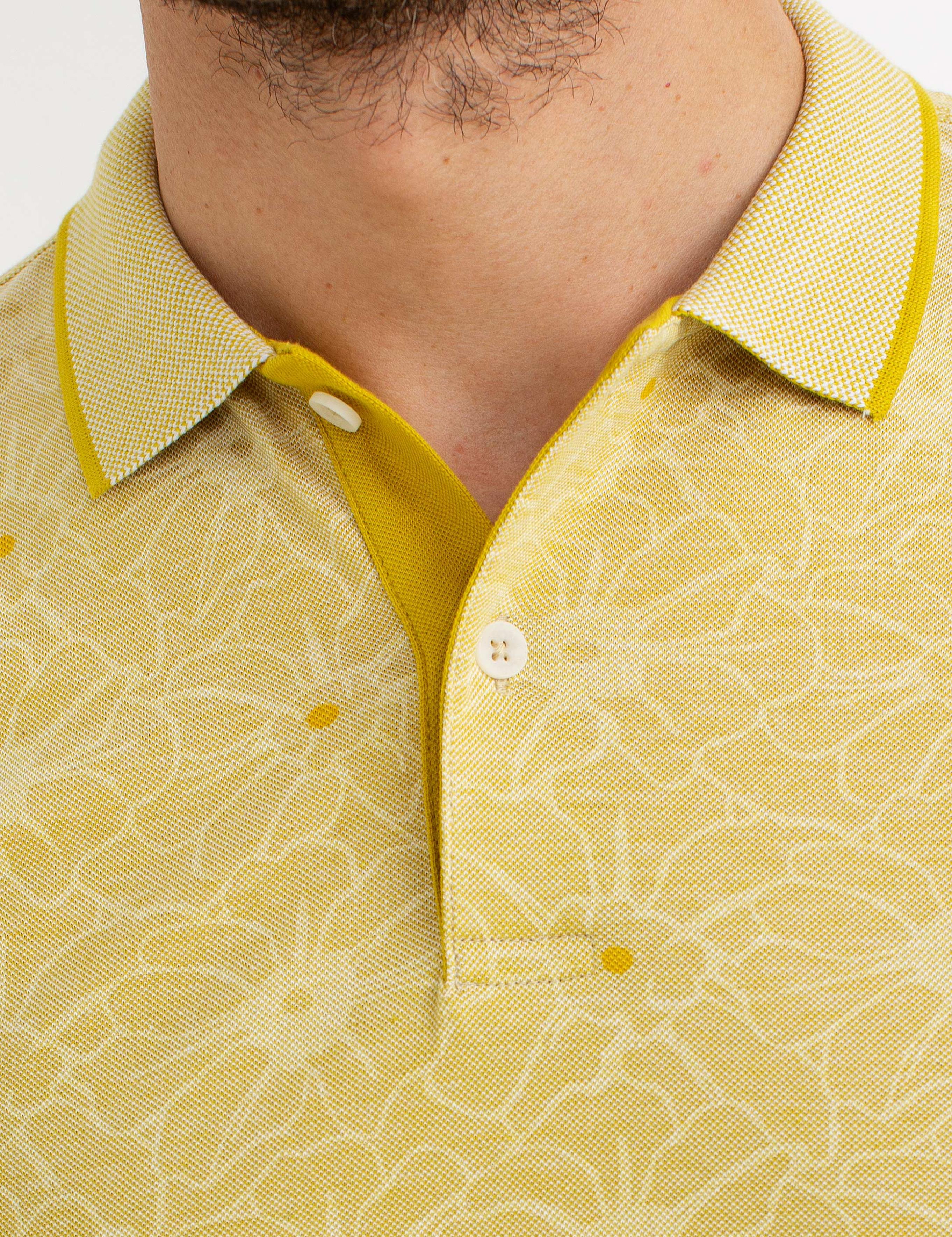 Sarı Slim Fit Tişört