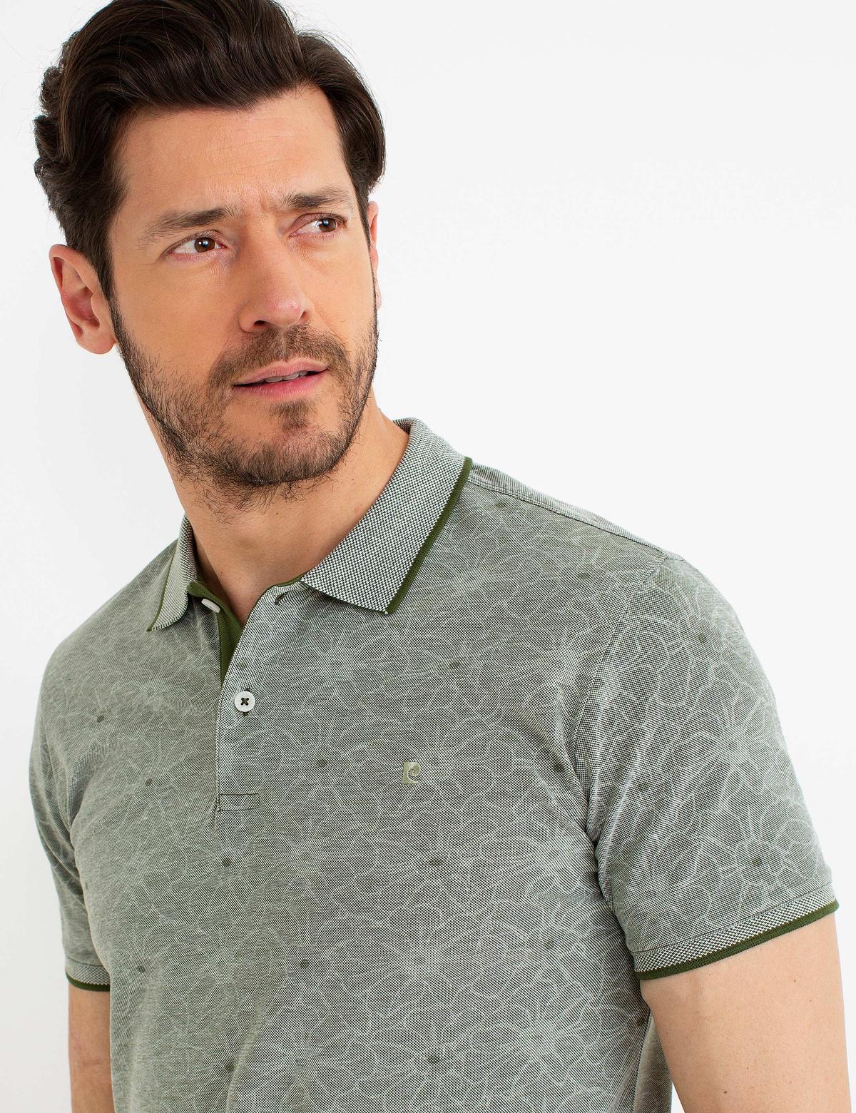 Yeşil Slim Fit Tişört