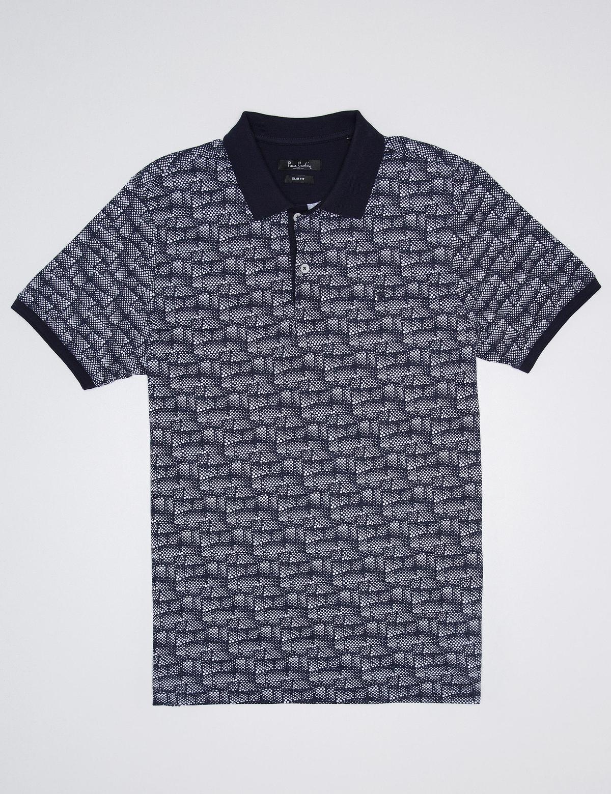 Lacivert Slim Fit Tişört - 50185853001