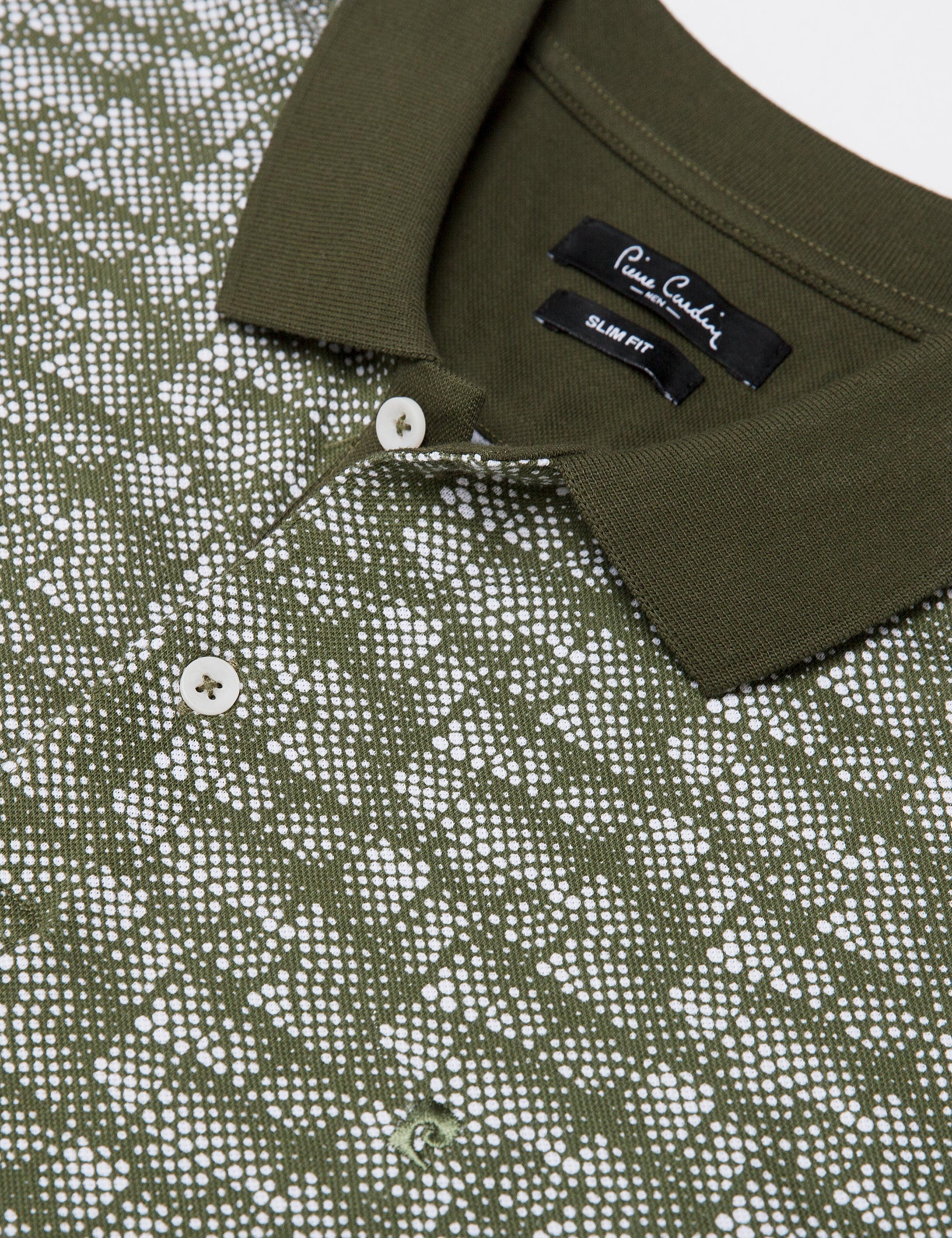 Yeşil Slim Fit Tişört - Image 4