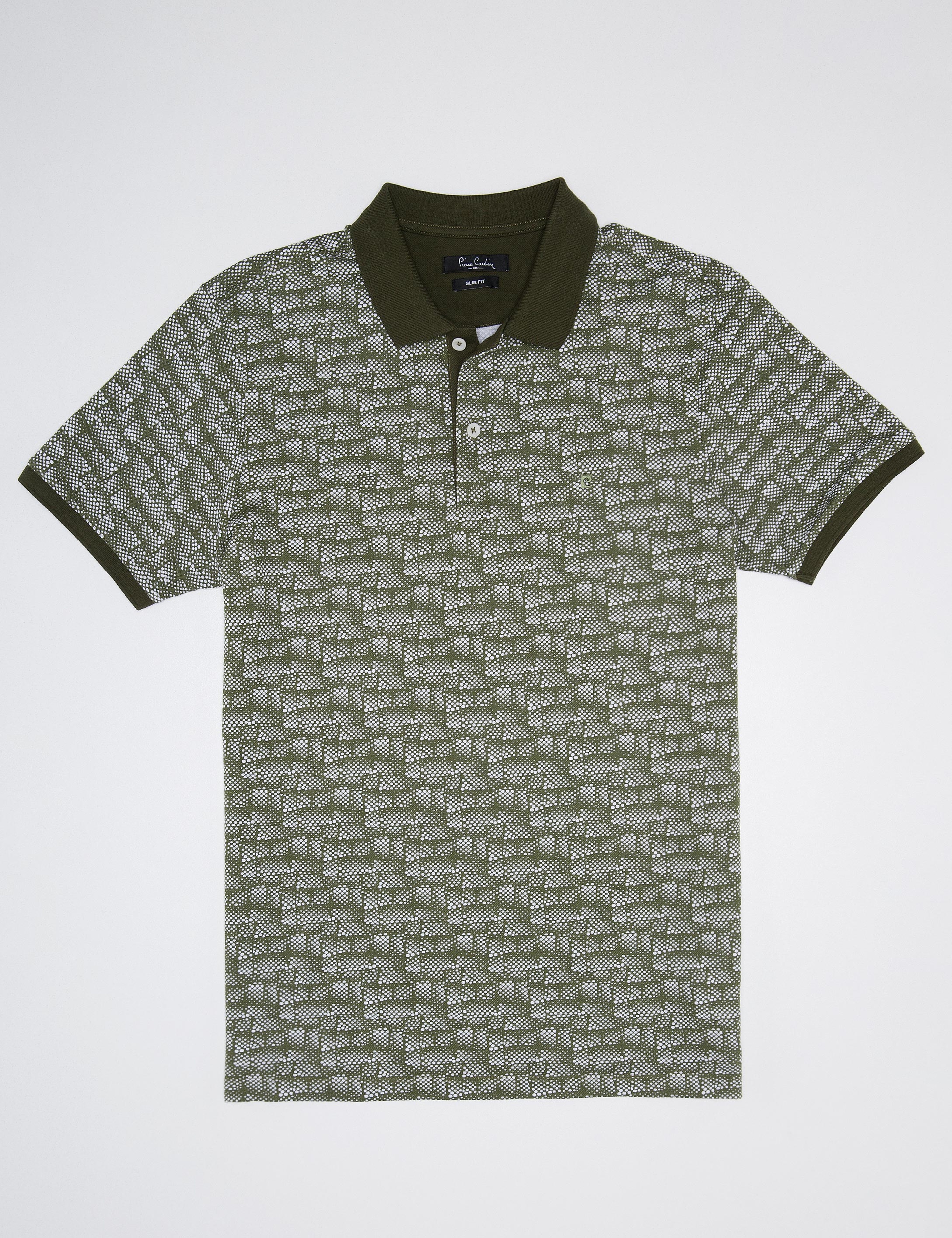 Yeşil Slim Fit Tişört - Image 3