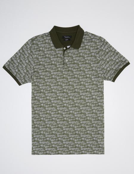 Yeşil Slim Fit Tişört - 50185853019