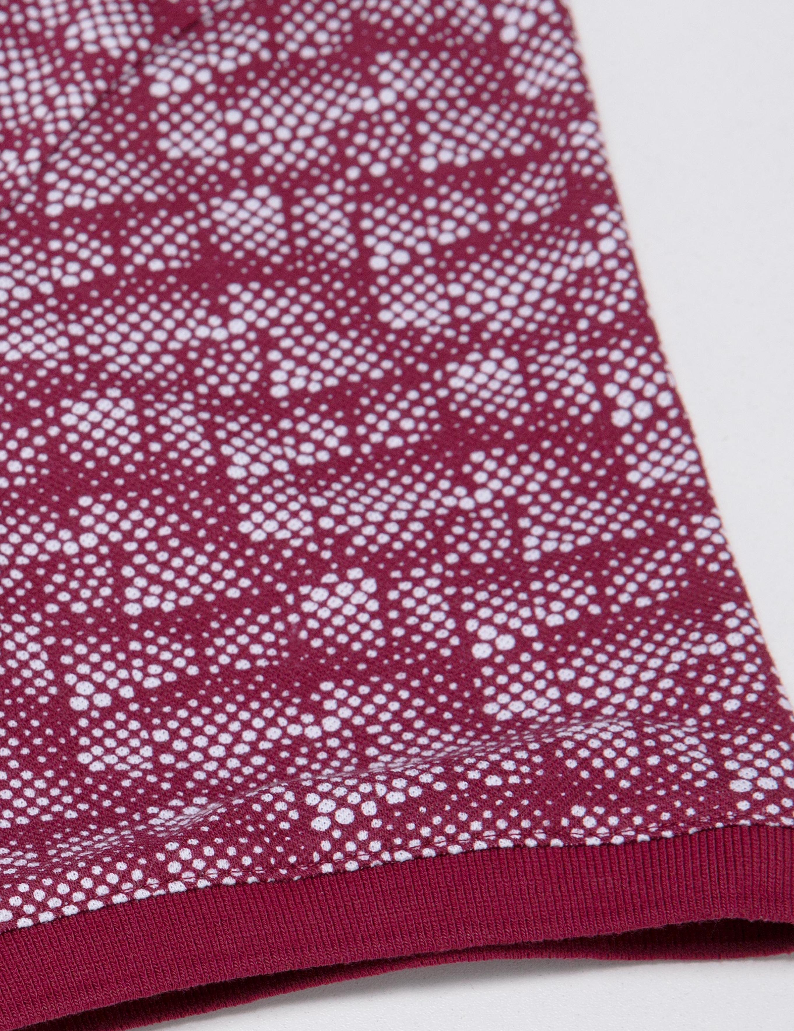 Bordo Slim Fit Tişört