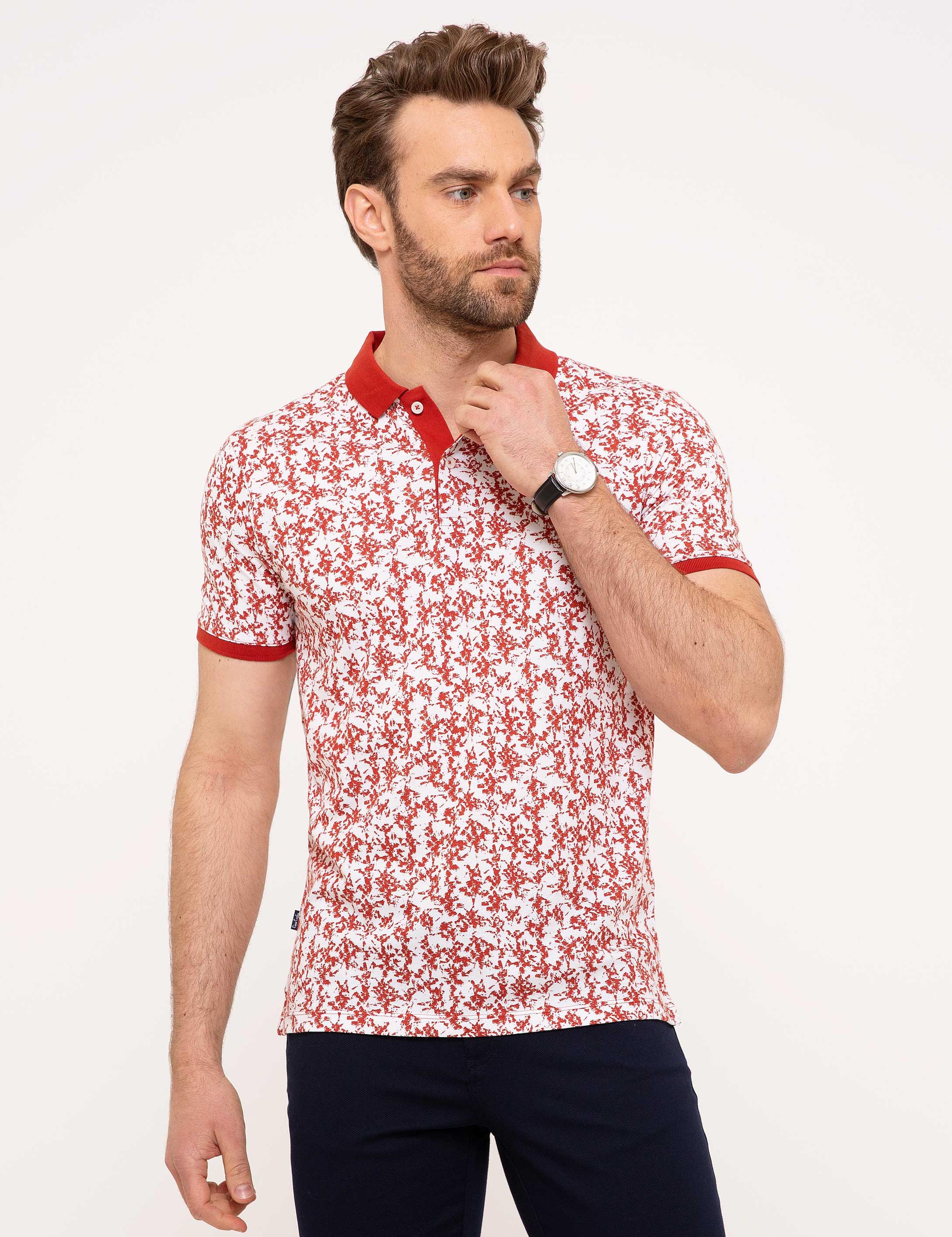 Kiremit Slim Fit Tişört