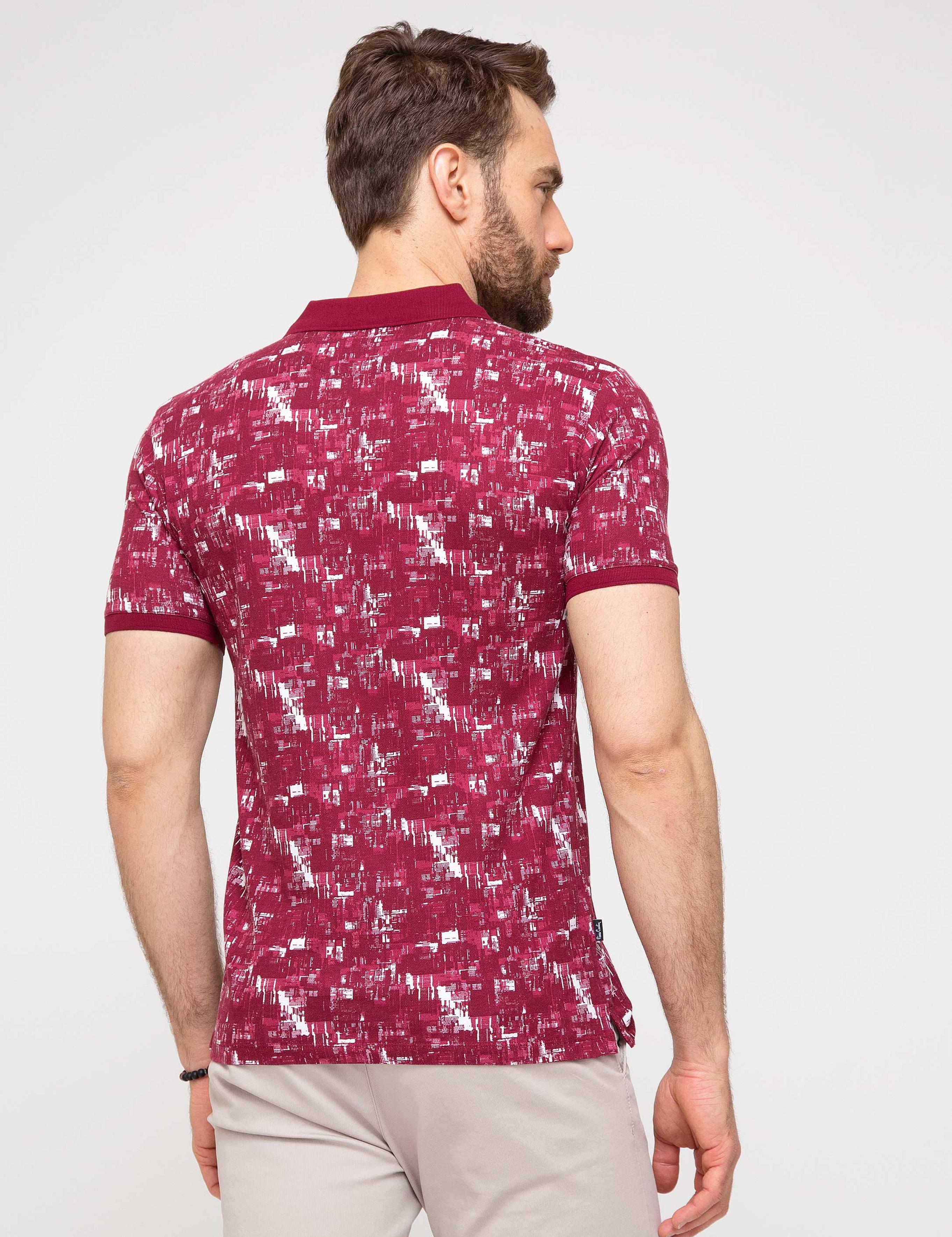 Bordo Slim Fit Tişört