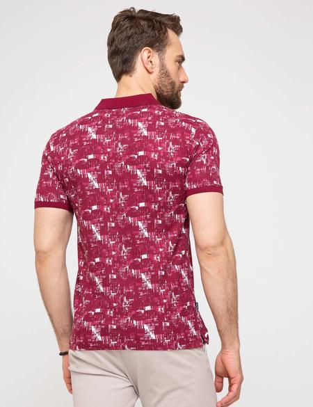 Bordo Slim Fit Tişört - 50185860013