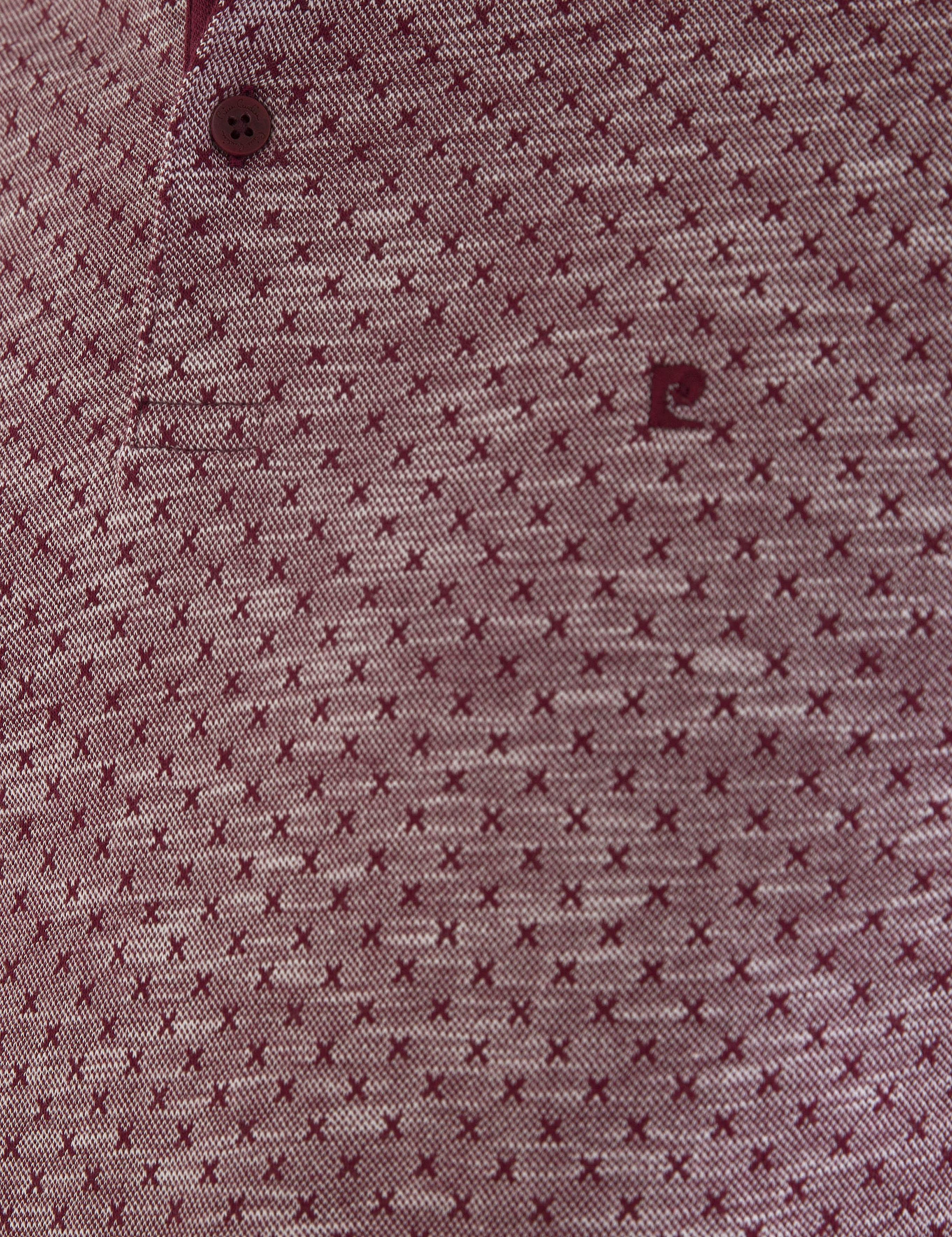 Bordo Slim Fit Polo Yaka Tişört