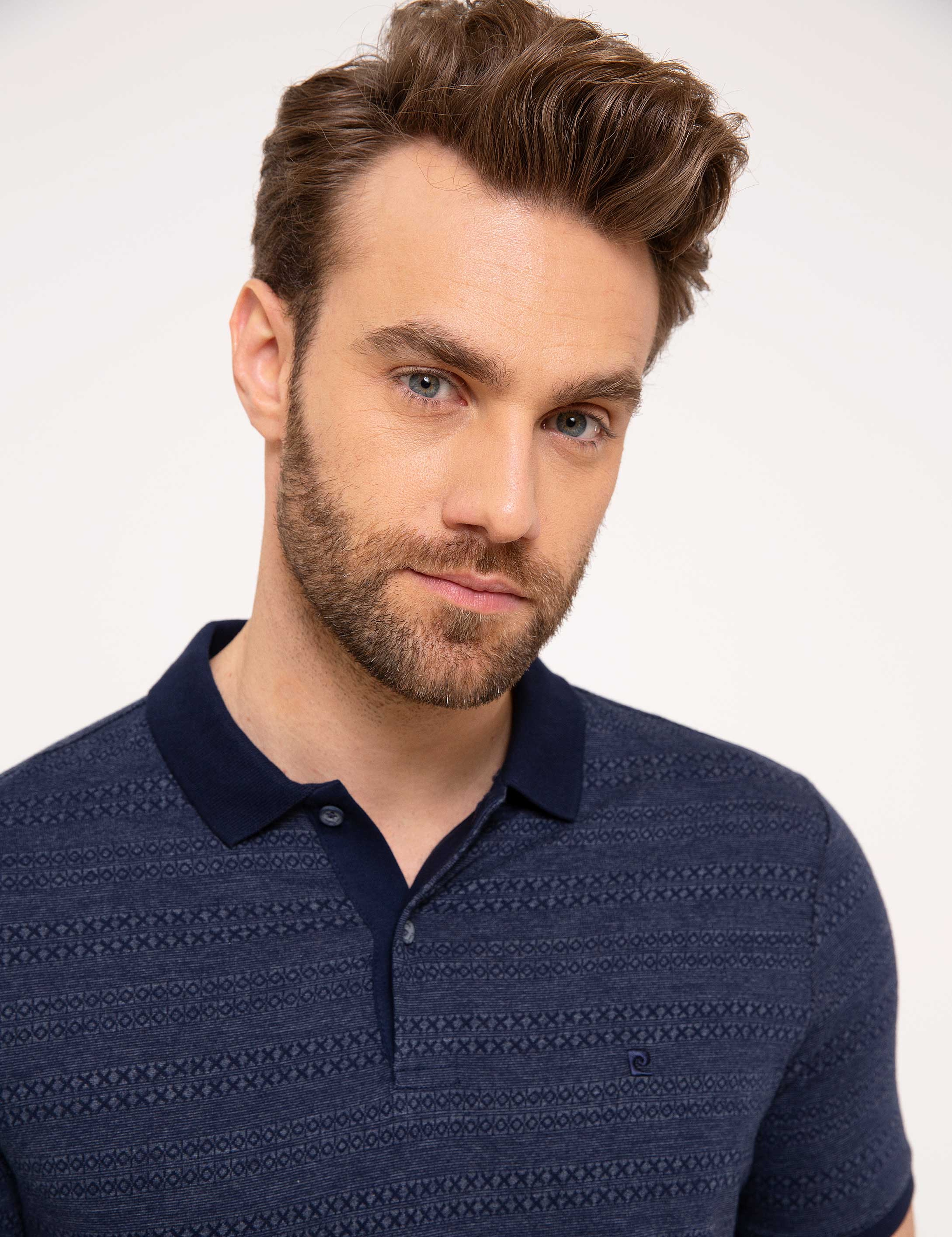 Lacivert Slim Fit Tişört - Image 2