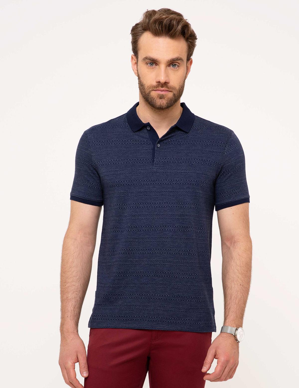 Lacivert Slim Fit Tişört